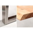 MAMMUT tömör akác dohányzóasztal - 120cm