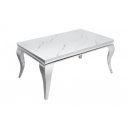 MODERN BAROCK design dohányzóasztal - márvány - 100cm