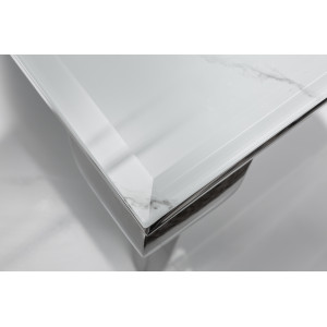 MODERN BAROCK design dohányzóasztal - márvány - 100cm
