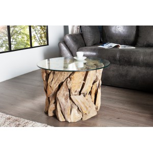 NATURE LOUNGE uszadékfa dohányzóasztal - 50cm INVICTA