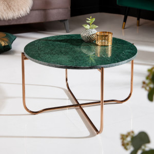 JADE márvány dohányzóasztal 62 cm – zöld INVICTA