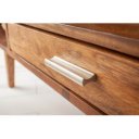 MALMÖ tömör rózsafa dohányzóasztal - 100cm