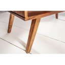 MALMÖ tömör rózsafa dohányzóasztal - 100cm