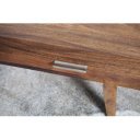 MALMÖ tömör rózsafa dohányzóasztal - 100cm