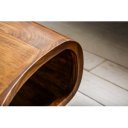 SPIN tömör rózsafa dohányzóasztal - 90cm