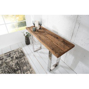 BARRACUDA design teakfa konzolasztal - 120cm INVICTA