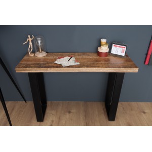 IRON CRAFT mangófa konzolasztal - 115cm INVICTA