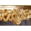 VENICE barokk konzolasztal - arany - 110cm