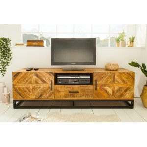 INFINITY tömör mangófa TV-szekrény - 160cm INVICTA