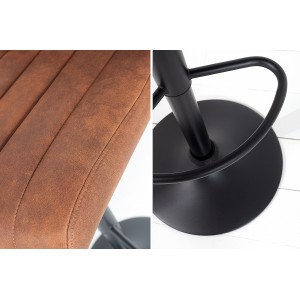 PORTLAND design bárszék - antik barna