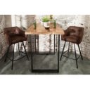 LOFT design bárszék - antik barna