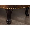 CHESTERFIELD design szófa - antik barna