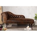 CHESTERFIELD design szófa - antik barna
