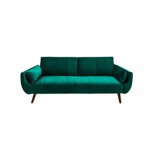 DIVANI design bársony kanapé - 215cm - zöld INVICTA