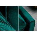DIVANI - II design bársony kanapé - 215cm - zöld