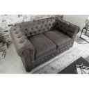 CHESTERFIELD design két személyes kanapé - vintage taupe