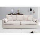 HEAVEN modern 3 személyes kanapé - beige