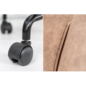 TURIN design forgószék - antik barna
