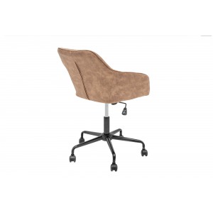 TURIN design forgószék - antik barna
