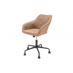 TURIN design forgószék - antik barna