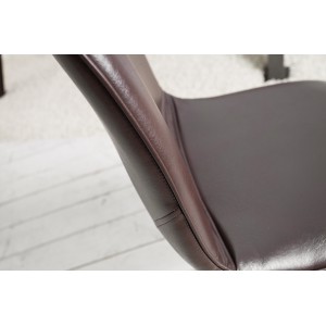 AMSTERDAM design szék - kávé INVICTA