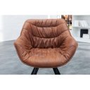 DUTCH COMFORT design szék - antik barna