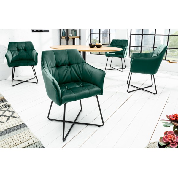 LOFT design szék - zöld