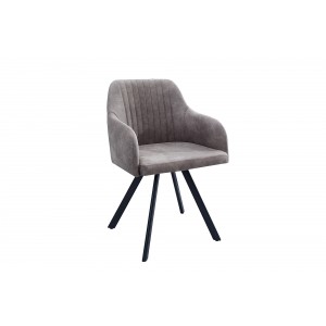 LUCCA design szék - szürke INVICTA