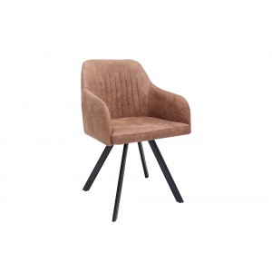 LUCCA design szék - barna INVICTA