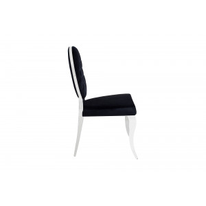 MODERN BAROCK  design szék - fekete