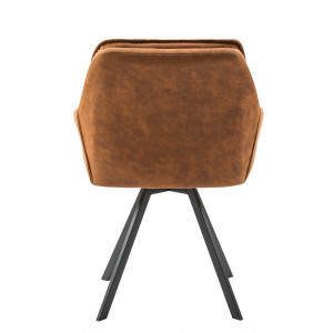LOUNGER design szék - barna