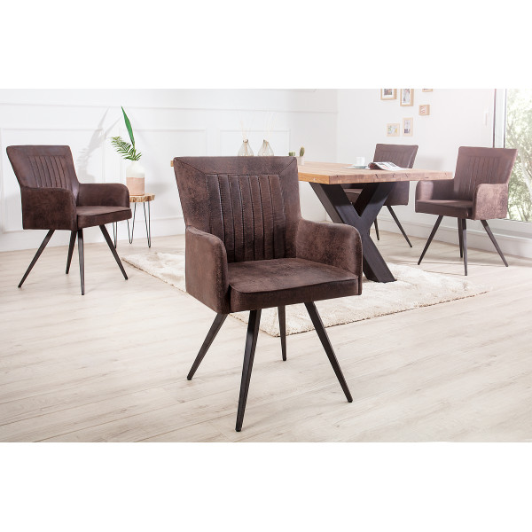 ROADSTER design szék - antik barna