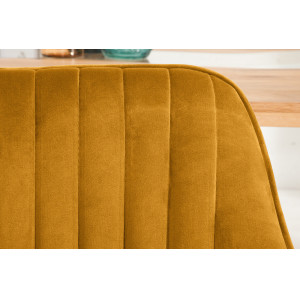 TURIN design szék - okker