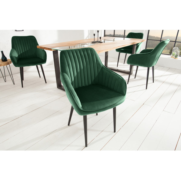 TURIN design szék - smaragd