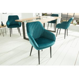 TURIN design szék - türkiz INVICTA