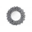 RIVERSIDE design teakfa tükör- 80cm - szürke