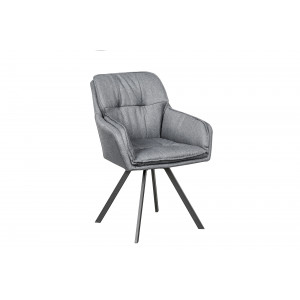 LOUNGER design szék - szürke INVICTA