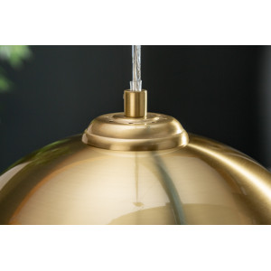 GOLDEN BALL design függőlámpa - 30cm - arany