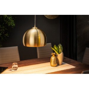 GOLDEN BALL design függőlámpa - 30cm - arany INVICTA