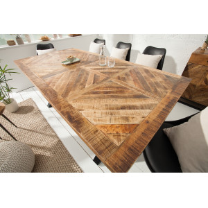 INFINITY HOME mangófa étkezőasztal - 200cm INVICTA