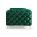 MODERN BAROCK design bársony kanapé - 240cm - zöld