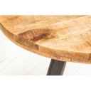 IRON CRAFT kerek mangófa asztal - 80cm
