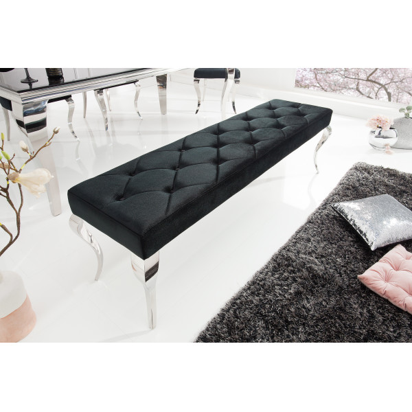 MODERN BAROCK luxus ülőpad - fekete MODERN BAROCK luxus ülőpad - fekete