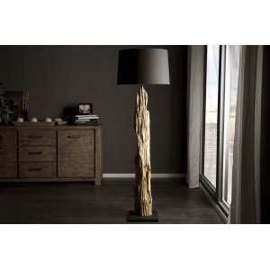 ROSILIQOUE design állólámpa - fekete INVICTA