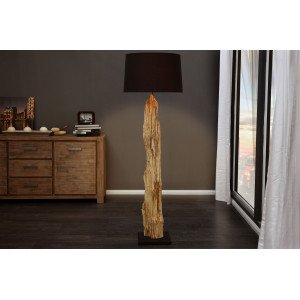 ROSILIQOUE design állólámpa - fekete INVICTA
