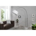 SWEEP modern íves állólámpa 200 cm – fehér