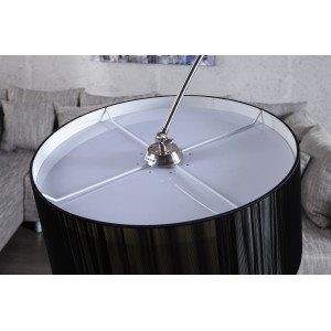 EXTENSO design állólámpa - fekete INVICTA