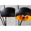 QUINTUS design állólámpa - fekete/arany