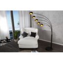 QUINTUS design állólámpa - fekete/arany