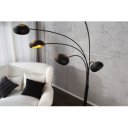 QUINTUS design állólámpa - fekete/arany